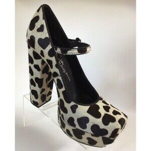 NEW ALICE + OLIVIA Gizelle Platform Mary Janes Pumps (Size 37) - MSRP $295.00!